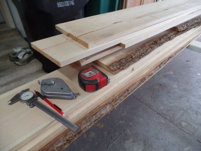 Pile of basswood for new C skeeter plank